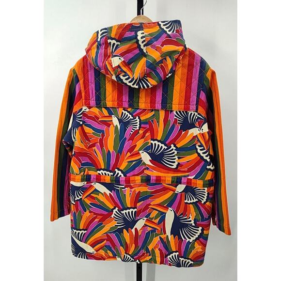 Farm Rio Quilted Coat with Fleece Lining - Picture 2 of 4